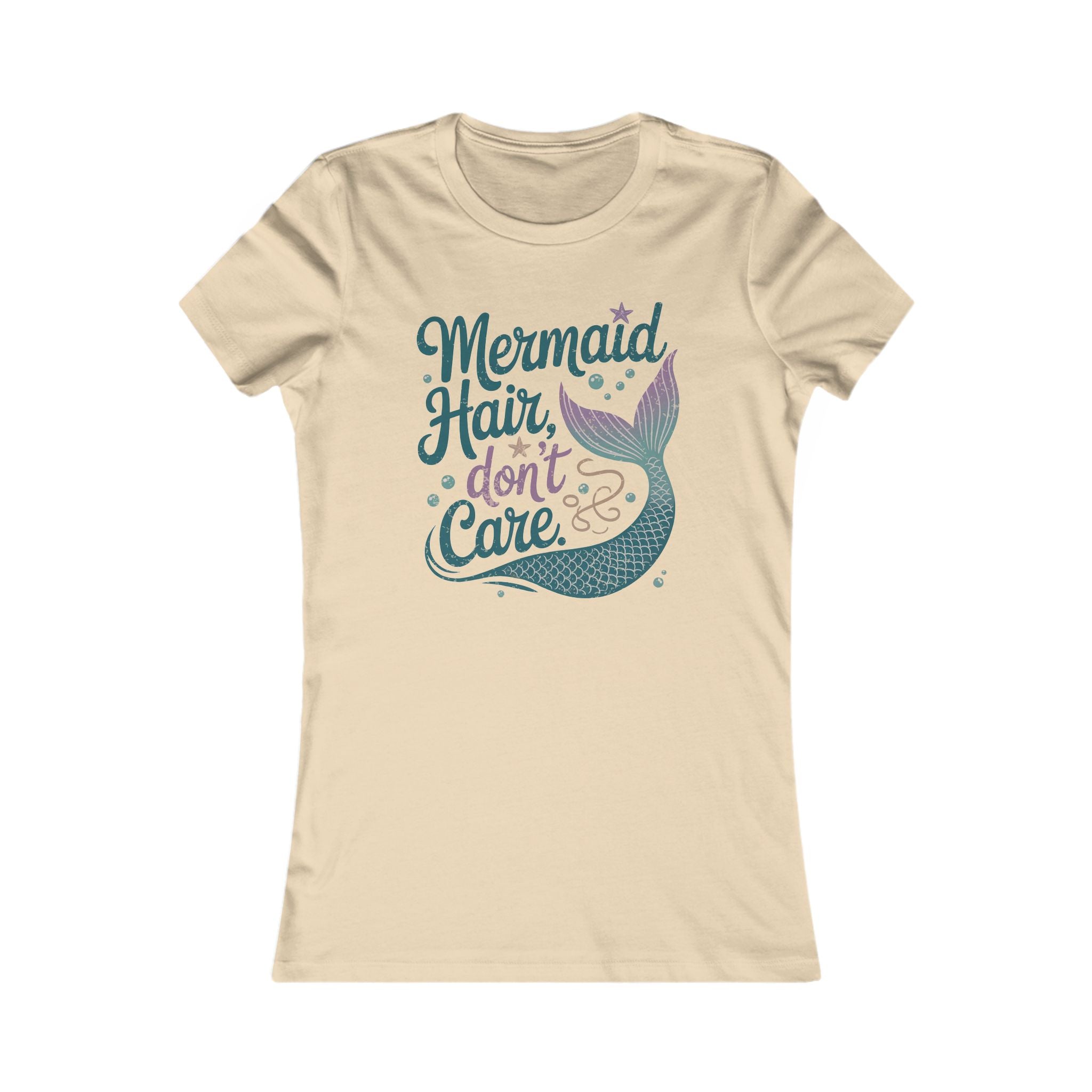 Mermaid Hair Tee - Fun Women's Favorite T-Shirt, Beach Vibes, Summer Style, Gift for Moms & Teens