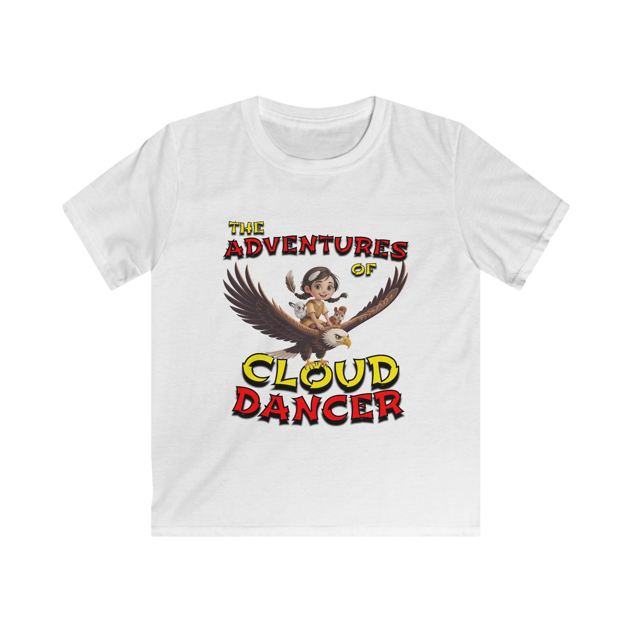 Cloud Dancer Kids Adventure Tee, Fun Kids Shirt, Cloud Dancer T-Shirt,