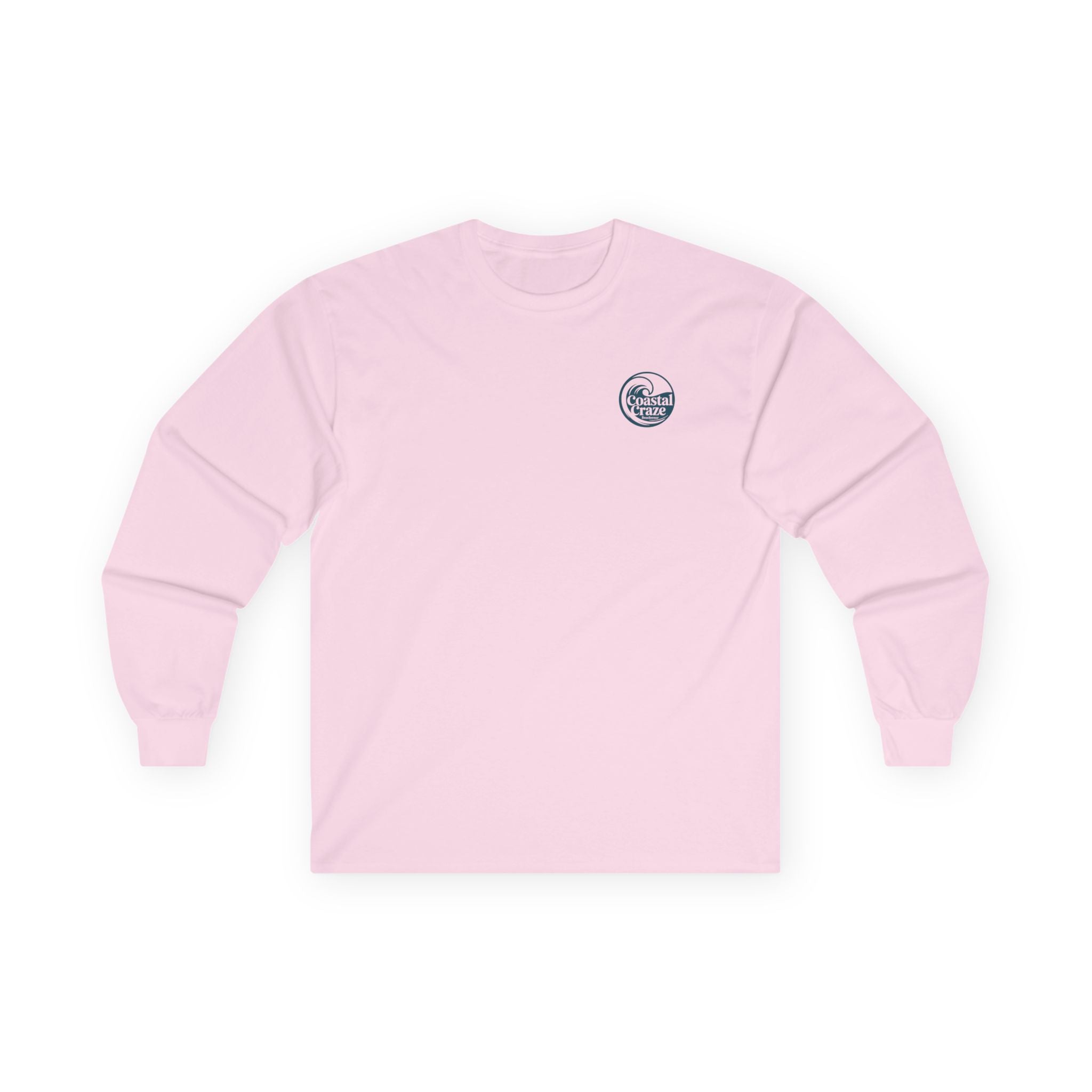 Coastal Craze Long Sleeve Logo Tee - Catch the Wave!