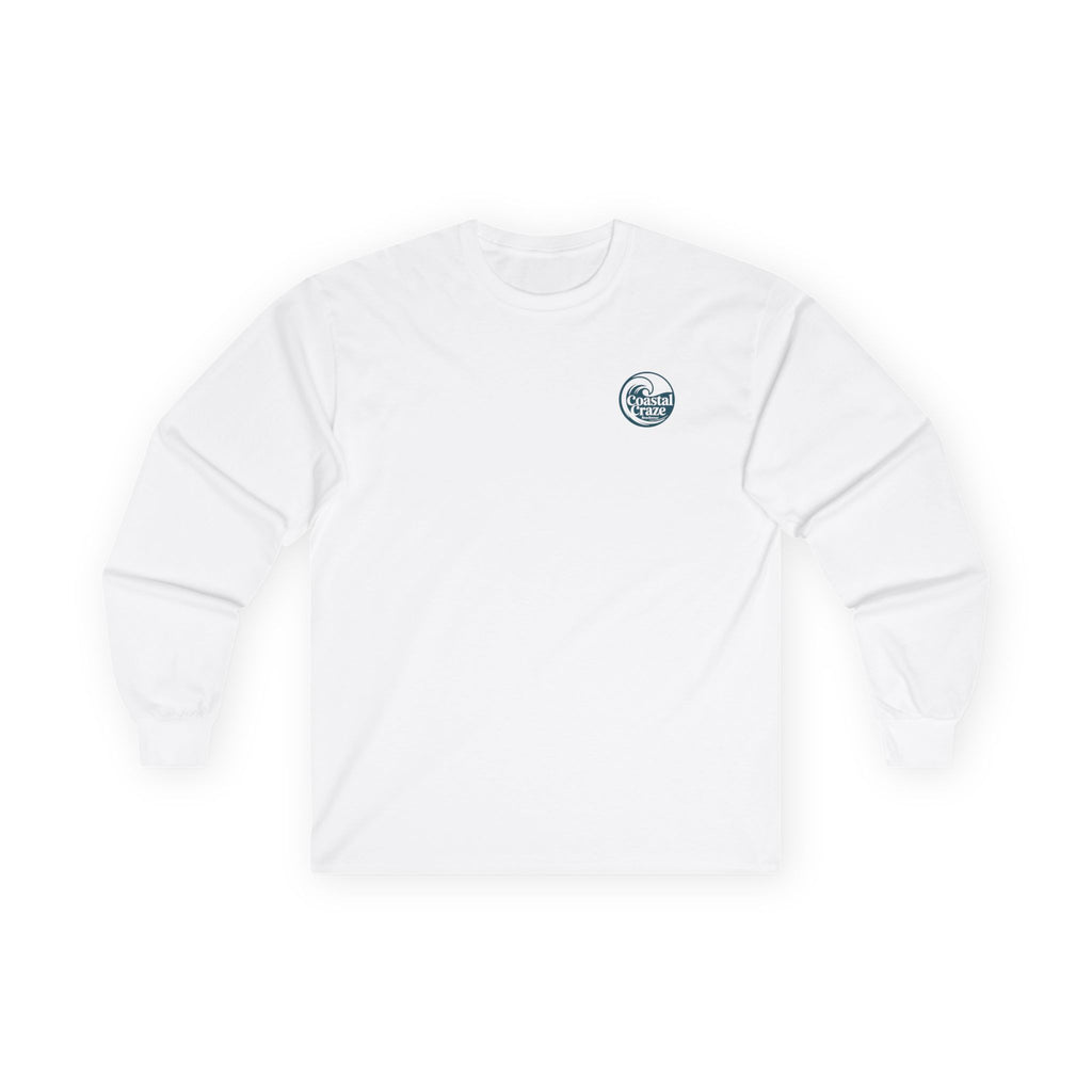 Coastal Craze Long Sleeve Logo Tee - Catch the Wave!
