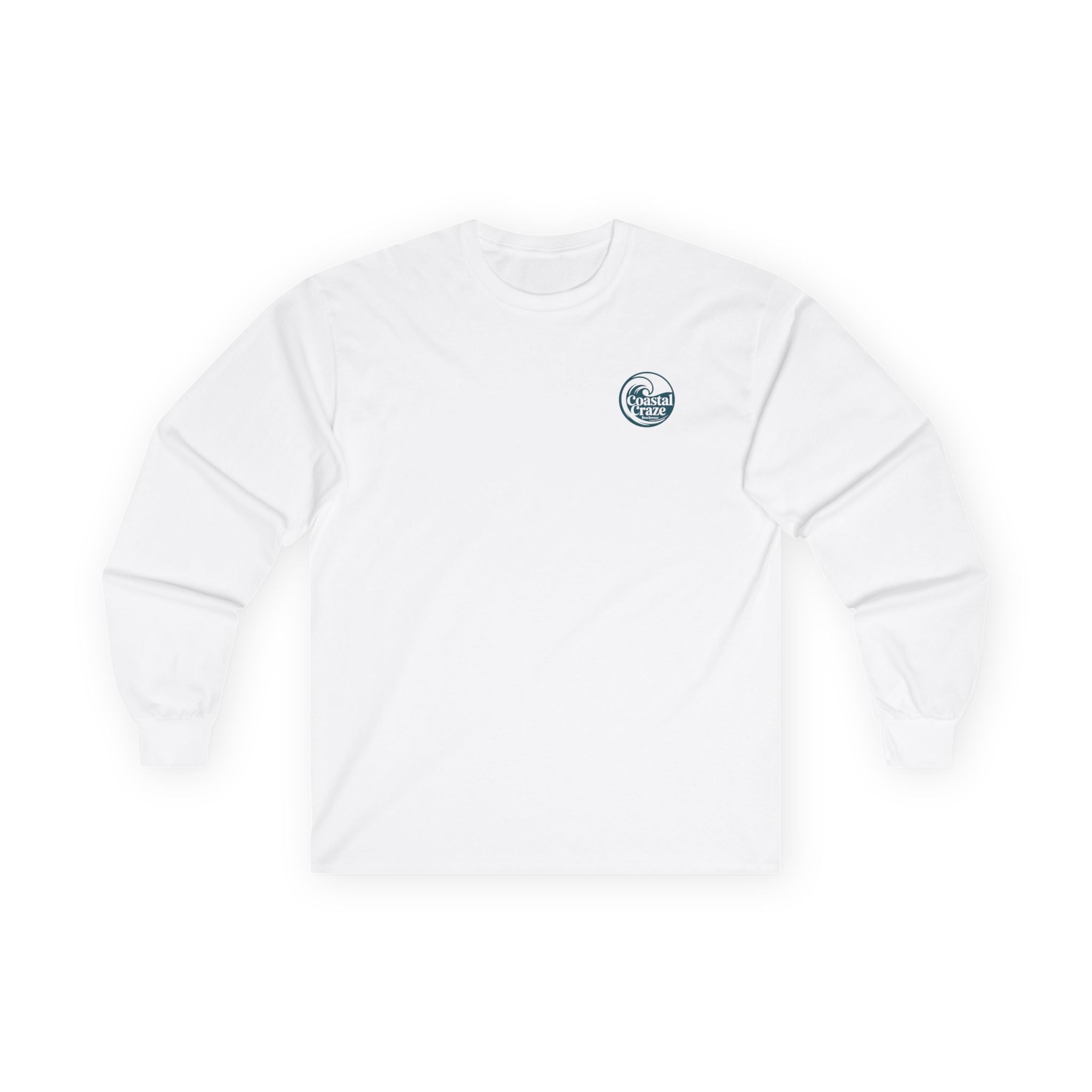Coastal Craze Long Sleeve Logo Tee - Catch the Wave!