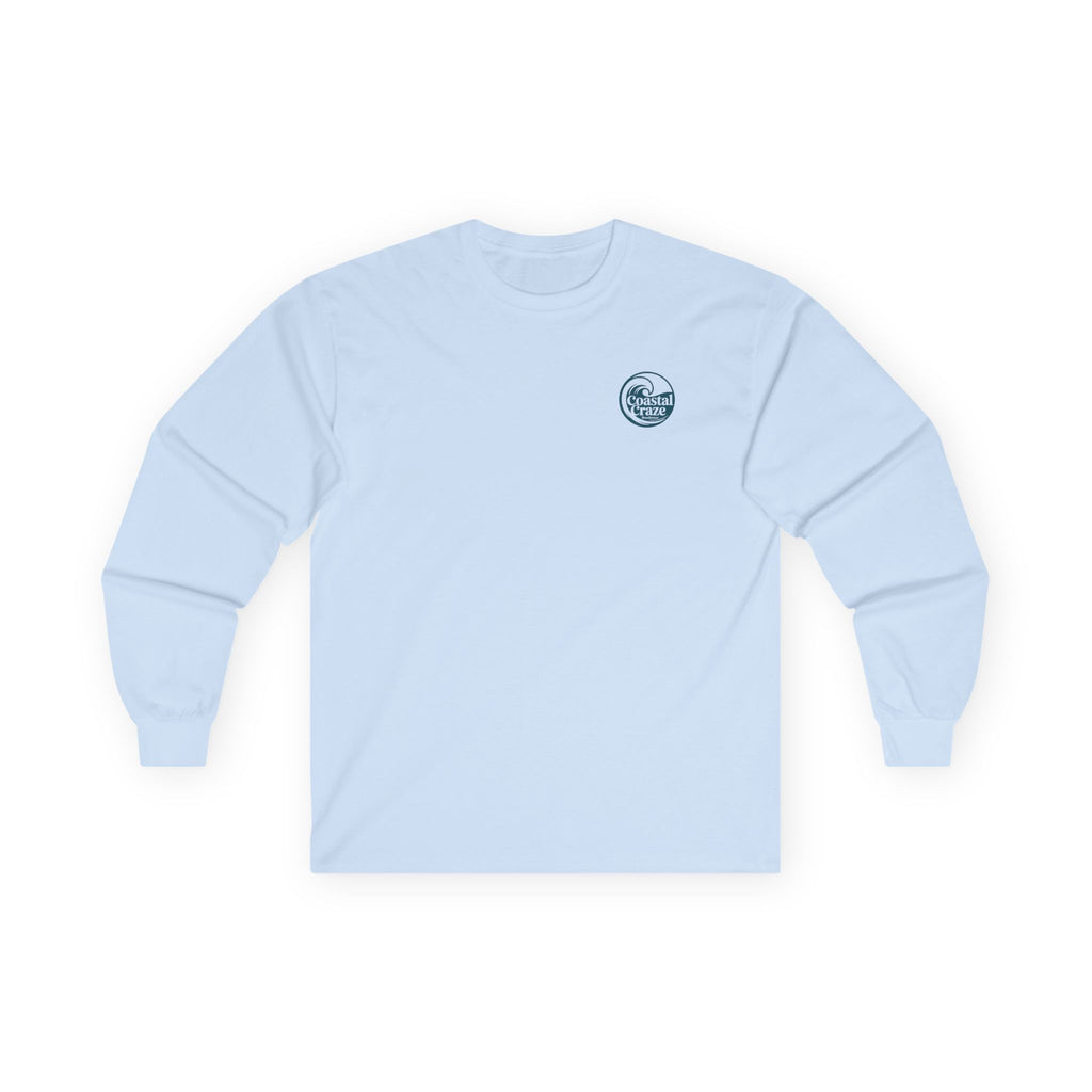 Coastal Craze Long Sleeve Logo Tee - Catch the Wave!